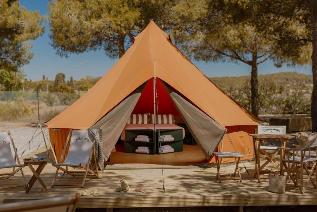 Camping 3 Estrellas Costa Brava Vall-Llobrega Exterior foto